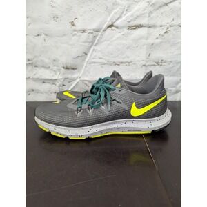 Nike‎ Running Shoes Mens 10 Gray Volt BV1162-001 Athletic Sneakers